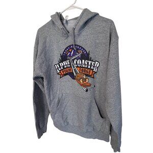 Alpine Coaster Pigeon Forge gray hoodie sweatshirt size M